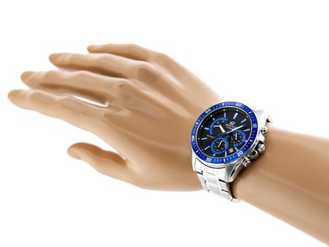 ZEGAREK MĘSKI CASIO EDIFICE EFR-552D-1A2 - 10ATM (zd094b) + BOX ZEGAREK MĘSKI CASIO EDIFICE EFR-552D-1A2 - 10ATM (zd094b) + BOX