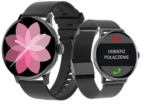 Smartwatch Giewont Supernova SmartCall GW330-3 Black Shine/Black Effect Smartwatch Giewont Supernova SmartCall GW330-3 Black Shine/Black Effect