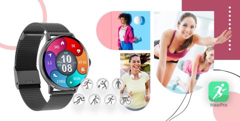 Smartwatch Giewont Supernova SmartCall GW330-3 Black Shine/Black Effect Smartwatch Giewont Supernova SmartCall GW330-3 Black Shine/Black Effect