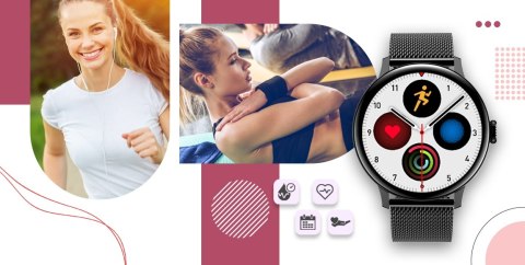 Smartwatch Giewont Supernova SmartCall GW330-3 Black Shine/Black Effect Smartwatch Giewont Supernova SmartCall GW330-3 Black Shine/Black Effect