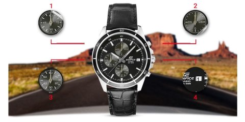Zegarek Męski CASIO EDIFICE EFR-526L-1AVUEF + BOX Zegarek Męski CASIO EDIFICE EFR-526L-1AVUEF + BOX