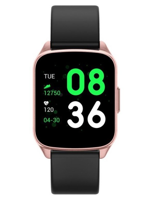 SMARTWATCH DAMSKI G. Rossi SW009-6 rosegold/black (sg004g) SMARTWATCH DAMSKI G. Rossi SW009-6 rosegold/black (sg004g)
