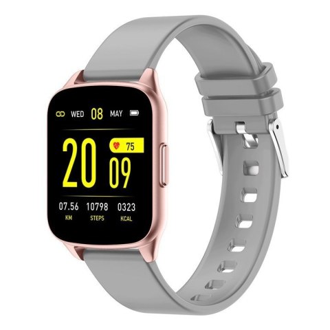 SMARTWATCH DAMSKI G. Rossi SW009-7 rosegold/gray (sg004e) SMARTWATCH DAMSKI G. Rossi SW009-7 rosegold/gray (sg004e)