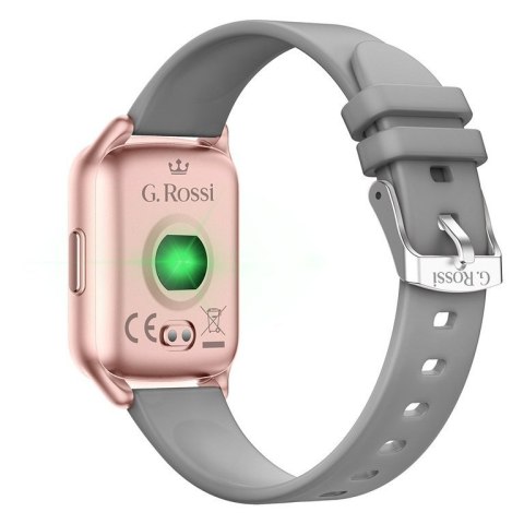 SMARTWATCH DAMSKI G. Rossi SW009-7 rosegold/gray (sg004e) SMARTWATCH DAMSKI G. Rossi SW009-7 rosegold/gray (sg004e)