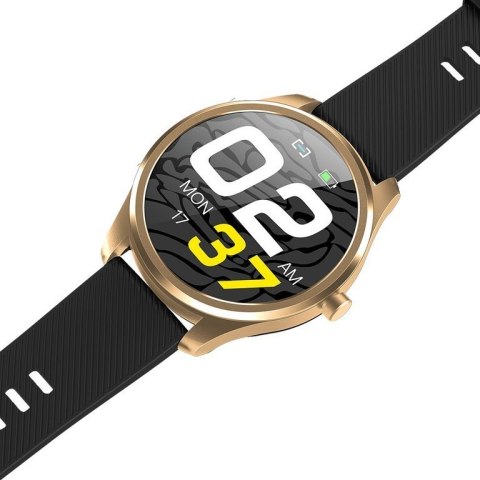 SMARTWATCH MĘSKI G. Rossi SW012-4 gold/black + dodatkowa BRANSOLETA (sg007d) SMARTWATCH MĘSKI G. Rossi SW012-4 gold/black + dodatkowa BRANSOLETA (sg007d)