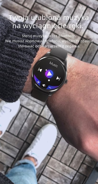SMARTWATCH MĘSKI G. Rossi SW012-4 gold/black + dodatkowa BRANSOLETA (sg007d) SMARTWATCH MĘSKI G. Rossi SW012-4 gold/black + dodatkowa BRANSOLETA (sg007d)