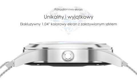 SMARTWATCH DAMSKI G. Rossi SW017-5 r.gold/white (sg011e) SMARTWATCH DAMSKI G. Rossi SW017-5 r.gold/white (sg011e)