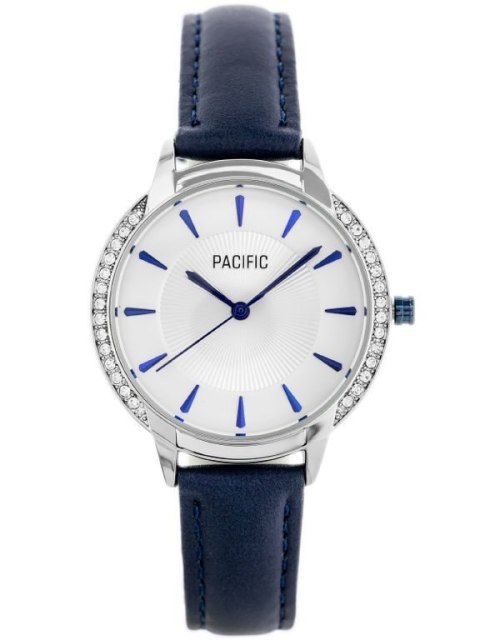 ZEGAREK DAMSKI PACIFIC X6167 - pasek - granat (zy661b) ZEGAREK DAMSKI PACIFIC X6167 - pasek - granat (zy661b)