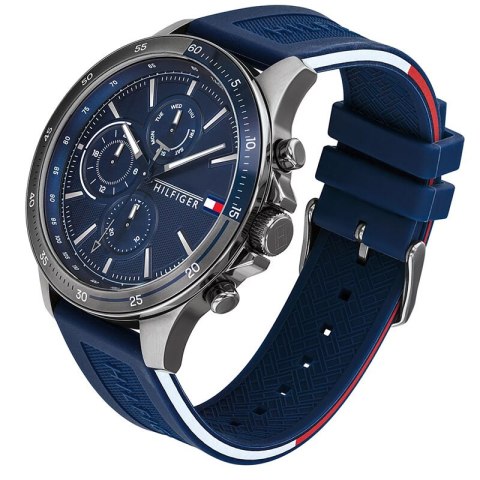 ZEGAREK MĘSKI TOMMY HILFIGER 1791721 BANK (zf023a ZEGAREK MĘSKI TOMMY HILFIGER 1791721 BANK (zf023a