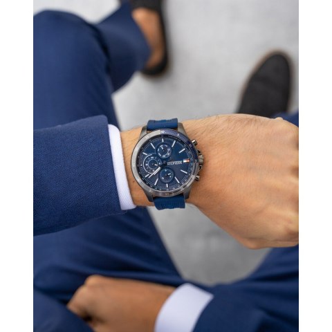 ZEGAREK MĘSKI TOMMY HILFIGER 1791721 BANK (zf023a ZEGAREK MĘSKI TOMMY HILFIGER 1791721 BANK (zf023a