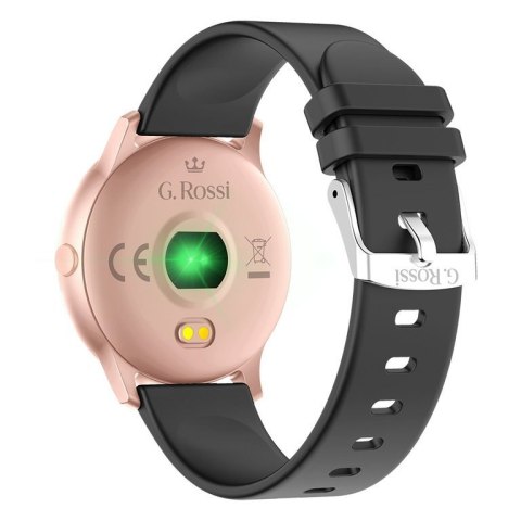 SMARTWATCH DAMSKI G. Rossi SW010-14 rosegold/black (sg005n) SMARTWATCH DAMSKI G. Rossi SW010-14 rosegold/black (sg005n)