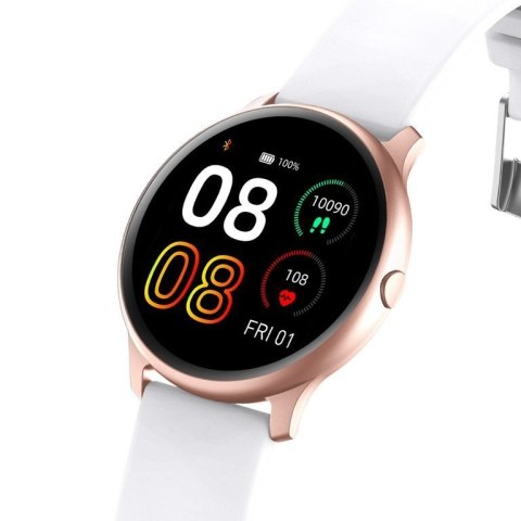 SMARTWATCH DAMSKI G. Rossi SW010-16 rosegold/white (sg005p) SMARTWATCH DAMSKI G. Rossi SW010-16 rosegold/white (sg005p)