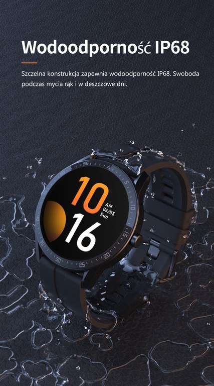 SMARTWATCH MĘSKI G. Rossi SW018-1 silver/black (sg012a) WŁASNE TARCZE SMARTWATCH MĘSKI G. Rossi SW018-1 silver/black (sg012a) WŁASNE TARCZE