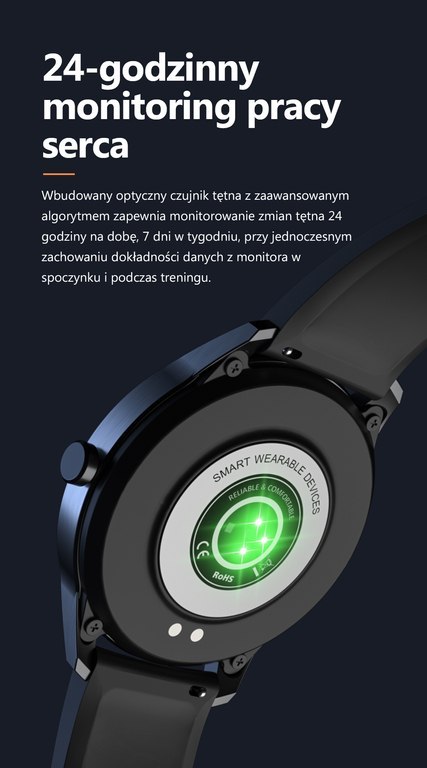 SMARTWATCH MĘSKI G. Rossi SW018-2 silver/gray (sg012b) WŁASNE TARCZE SMARTWATCH MĘSKI G. Rossi SW018-2 silver/gray (sg012b) WŁASNE TARCZE