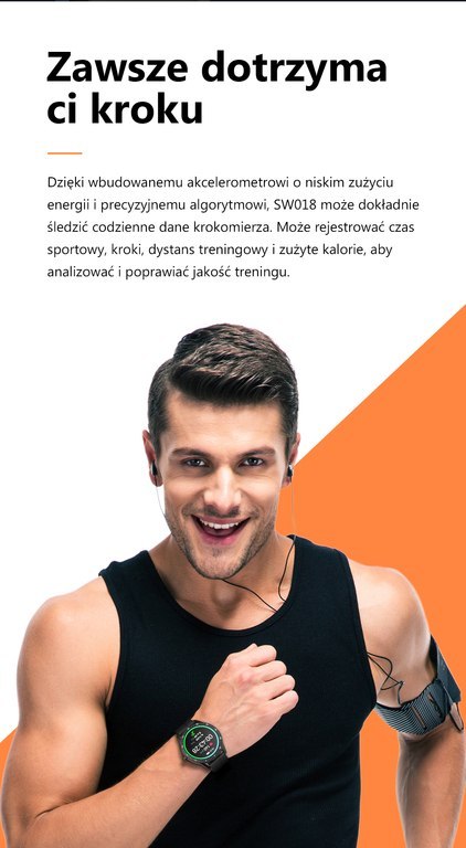 SMARTWATCH MĘSKI G. Rossi SW018-2 silver/gray (sg012b) WŁASNE TARCZE SMARTWATCH MĘSKI G. Rossi SW018-2 silver/gray (sg012b) WŁASNE TARCZE