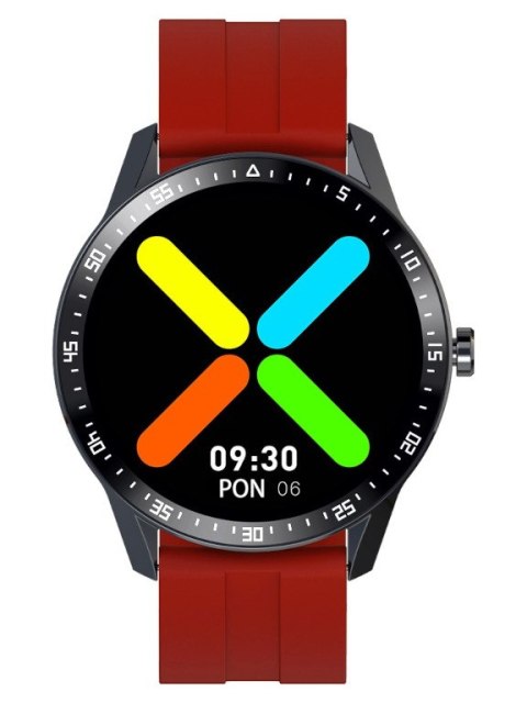 SMARTWATCH MĘSKI G. Rossi SW018-4 black/red (sg012d) WŁASNE TARCZE SMARTWATCH MĘSKI G. Rossi SW018-4 black/red (sg012d) WŁASNE TARCZE