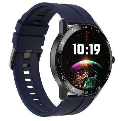 SMARTWATCH MĘSKI G. Rossi SW018-5 black/blue (sg012e) WŁASNE TARCZE SMARTWATCH MĘSKI G. Rossi SW018-5 black/blue (sg012e) WŁASNE TARCZE