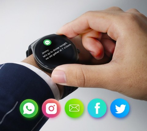 SMARTWATCH MĘSKI Rubicon RNCE68 - WYKONYWANIE POŁĄCZEŃ (sr016a) SMARTWATCH MĘSKI Rubicon RNCE68 - WYKONYWANIE POŁĄCZEŃ (sr016a)