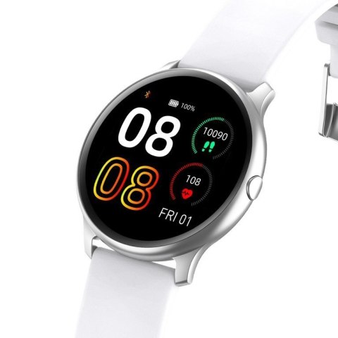 SMARTWATCH UNISEX G. Rossi SW010-15 silver/white (sg005o) SMARTWATCH UNISEX G. Rossi SW010-15 silver/white (sg005o)