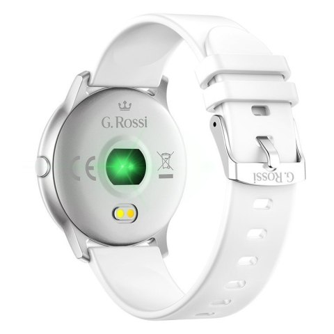 SMARTWATCH UNISEX G. Rossi SW010-15 silver/white (sg005o) SMARTWATCH UNISEX G. Rossi SW010-15 silver/white (sg005o)