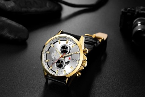 ZEGAREK MĘSKI CURREN 8325 (zc024a) - CHRONOGRAF ZEGAREK MĘSKI CURREN 8325 (zc024a) - CHRONOGRAF