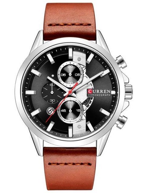 ZEGAREK MĘSKI CURREN 8325 (zc024b) - CHRONOGRAF ZEGAREK MĘSKI CURREN 8325 (zc024b) - CHRONOGRAF