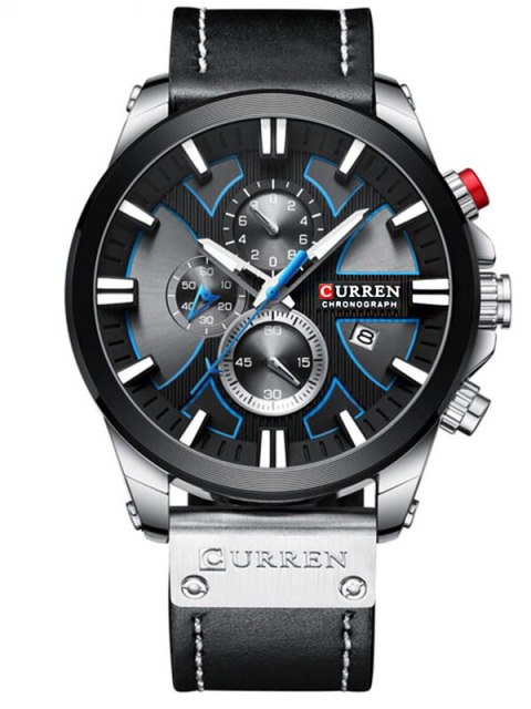 ZEGAREK MĘSKI CURREN 8346 (zc026a) - CHRONOGRAF ZEGAREK MĘSKI CURREN 8346 (zc026a) - CHRONOGRAF