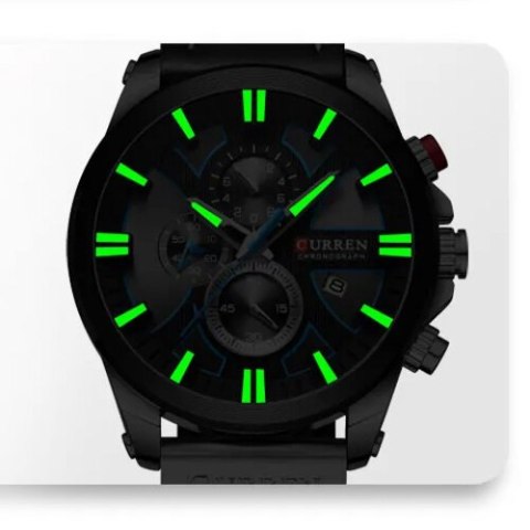 ZEGAREK MĘSKI CURREN 8346 (zc026a) - CHRONOGRAF ZEGAREK MĘSKI CURREN 8346 (zc026a) - CHRONOGRAF