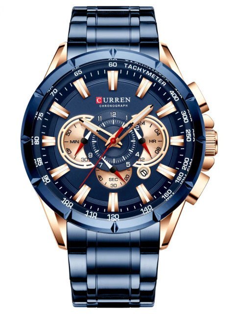 ZEGAREK MĘSKI CURREN 8363 (zc018d) - CHRONOGRAF ZEGAREK MĘSKI CURREN 8363 (zc018d) - CHRONOGRAF
