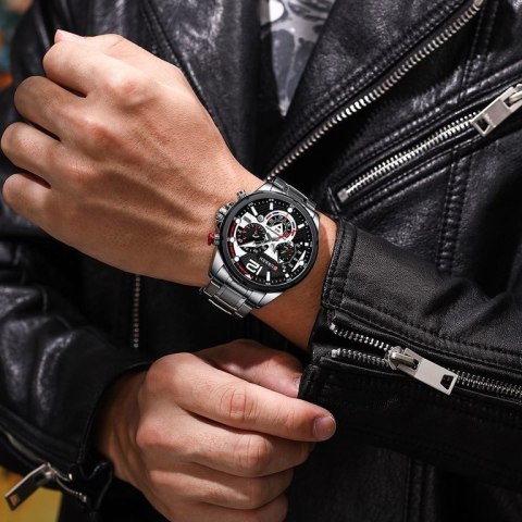 ZEGAREK MĘSKI CURREN 8395 (zc019a) - CHRONOGRAF ZEGAREK MĘSKI CURREN 8395 (zc019a) - CHRONOGRAF