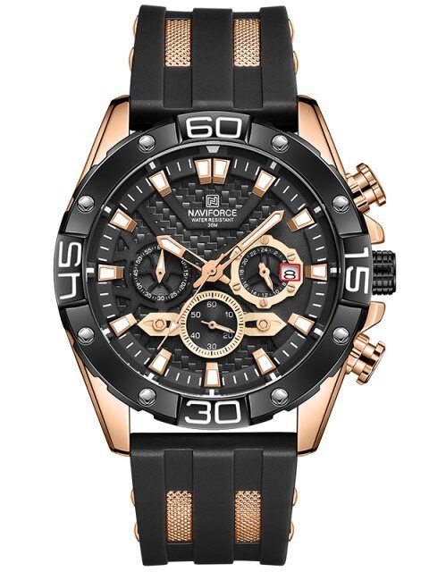 ZEGAREK MĘSKI NAVIFORCE NF8019T - CHRONOGRAF (zn125d) + BOX ZEGAREK MĘSKI NAVIFORCE NF8019T - CHRONOGRAF (zn125d) + BOX