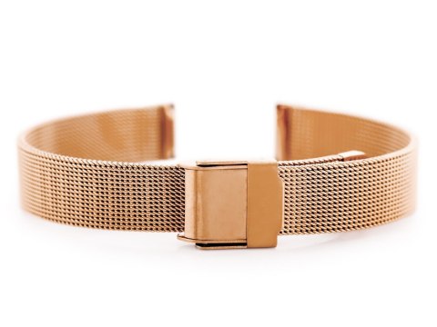 Bransoleta Pacific 04E - siatka HQ - rosegold 14mm Bransoleta Pacific 04E - siatka HQ - rosegold 14mm