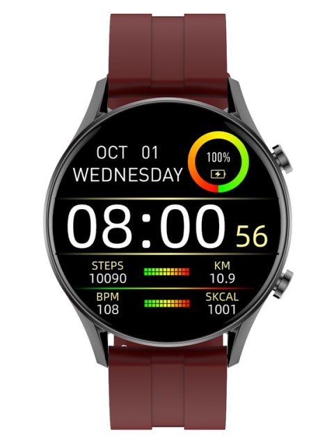 SMARTWATCH MĘSKI G. Rossi SW019-3 black/red (sg014c) PROWADZENIE ROZMÓW SMARTWATCH MĘSKI G. Rossi SW019-3 black/red (sg014c) PROWADZENIE ROZMÓW