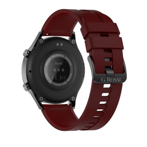 SMARTWATCH MĘSKI G. Rossi SW019-3 black/red (sg014c) PROWADZENIE ROZMÓW SMARTWATCH MĘSKI G. Rossi SW019-3 black/red (sg014c) PROWADZENIE ROZMÓW