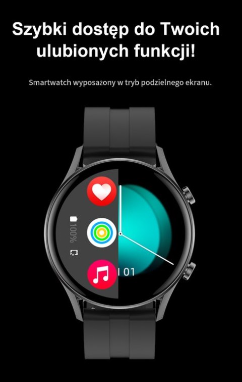 SMARTWATCH MĘSKI G. Rossi SW019-3 black/red (sg014c) PROWADZENIE ROZMÓW SMARTWATCH MĘSKI G. Rossi SW019-3 black/red (sg014c) PROWADZENIE ROZMÓW