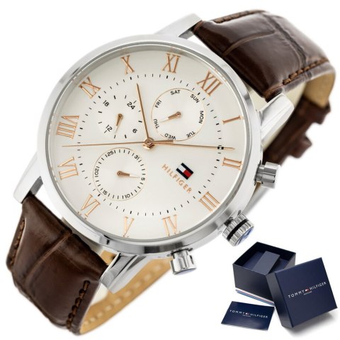 ZEGAREK MĘSKI TOMMY HILFIGER 1791400 KANE (zf045a) ZEGAREK MĘSKI TOMMY HILFIGER 1791400 KANE (zf045a)