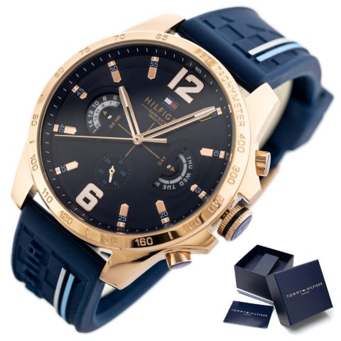 ZEGAREK MĘSKI TOMMY HILFIGER 1791474 DECKER (zf001d) ZEGAREK MĘSKI TOMMY HILFIGER 1791474 DECKER (zf001d)