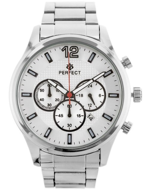 ZEGAREK MĘSKI PERFECT CH01M - CHRONOGRAF (zp355a) + BOX ZEGAREK MĘSKI PERFECT CH01M - CHRONOGRAF (zp355a) + BOX