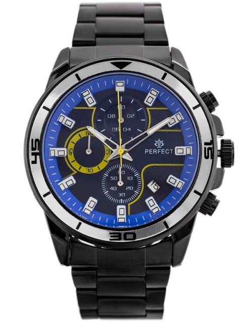 ZEGAREK MĘSKI PERFECT CH02M - CHRONOGRAF (zp356f) + BOX ZEGAREK MĘSKI PERFECT CH02M - CHRONOGRAF (zp356f) + BOX