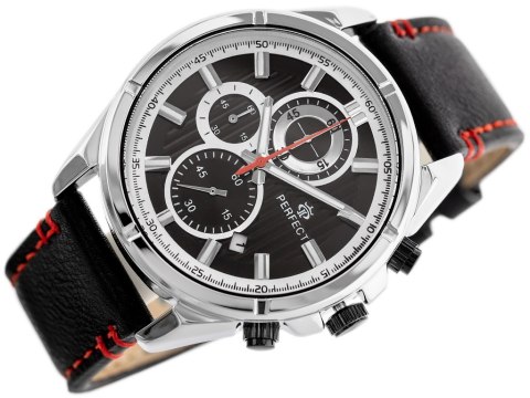 ZEGAREK MĘSKI PERFECT CH03L - CHRONOGRAF (zp352b) + BOX ZEGAREK MĘSKI PERFECT CH03L - CHRONOGRAF (zp352b) + BOX