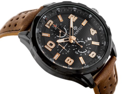 ZEGAREK MĘSKI PERFECT CH05L - CHRONOGRAF (zp353e) + BOX ZEGAREK MĘSKI PERFECT CH05L - CHRONOGRAF (zp353e) + BOX