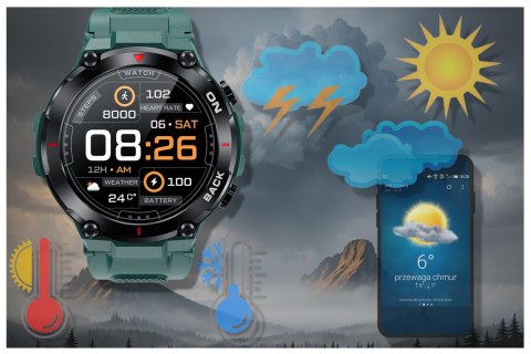 SMARTWATCH MĘSKI GRAVITY GT8-3 - z GPS (sg017c) SMARTWATCH MĘSKI GRAVITY GT8-3 - z GPS (sg017c)