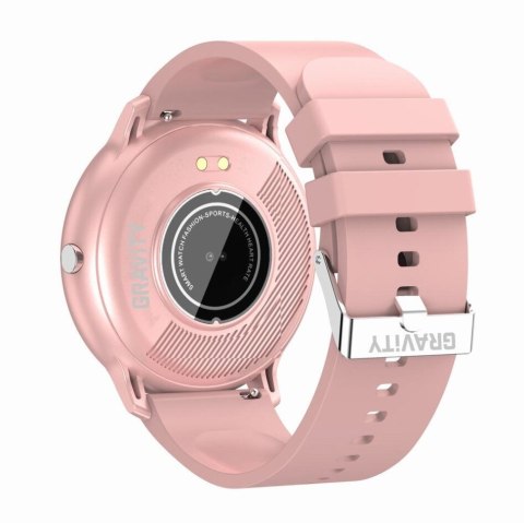 SMARTWATCH UNISEX GRAVITY GT1-1 - PULSOMETR, WŁASNE TARCZE (sg015a) SMARTWATCH UNISEX GRAVITY GT1-1 - PULSOMETR, WŁASNE TARCZE (sg015a)