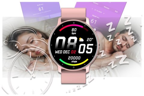 SMARTWATCH UNISEX GRAVITY GT1-1 - PULSOMETR, WŁASNE TARCZE (sg015a) SMARTWATCH UNISEX GRAVITY GT1-1 - PULSOMETR, WŁASNE TARCZE (sg015a)