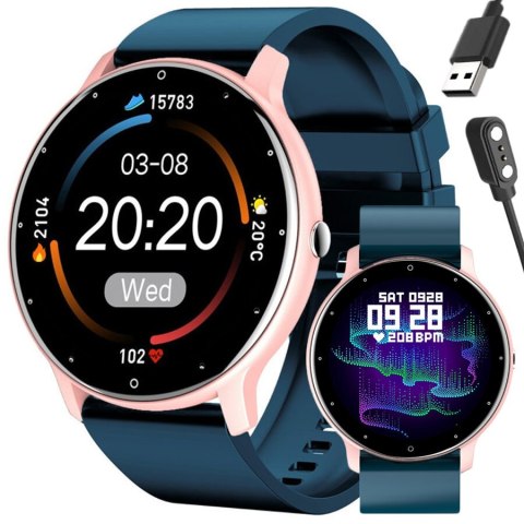 SMARTWATCH UNISEX GRAVITY GT1-4 - PULSOMETR, WŁASNE TARCZE (sg015d) SMARTWATCH UNISEX GRAVITY GT1-4 - PULSOMETR, WŁASNE TARCZE (sg015d)