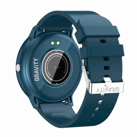 SMARTWATCH UNISEX GRAVITY GT1-5 - PULSOMETR, WŁASNE TARCZE (sg015e) SMARTWATCH UNISEX GRAVITY GT1-5 - PULSOMETR, WŁASNE TARCZE (sg015e)