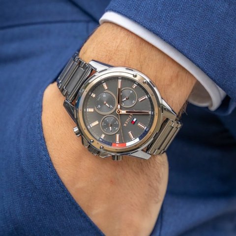 ZEGAREK MĘSKI TOMMY HILFIGER 1791790 MASON (zf035c) ZEGAREK MĘSKI TOMMY HILFIGER 1791790 MASON (zf035c)