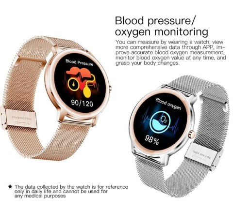 SMARTWATCH DAMSKI Rubicon RNBE66 - WŁASNE TARCZE (sr014e) SMARTWATCH DAMSKI Rubicon RNBE66 - WŁASNE TARCZE (sr014e)