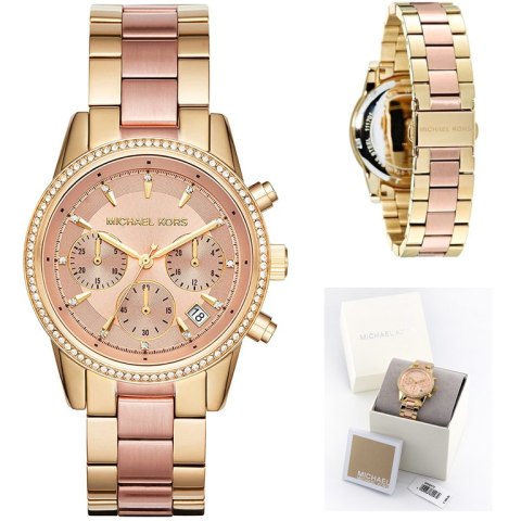 ZEGAREK DAMSKI MICHAEL KORS MK6475 - RITZ (zm505d) ZEGAREK DAMSKI MICHAEL KORS MK6475 - RITZ (zm505d)