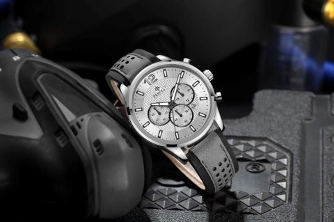 ZEGAREK MĘSKI PERFECT CH01L - CHRONOGRAF (zp354f) + BOX ZEGAREK MĘSKI PERFECT CH01L - CHRONOGRAF (zp354f) + BOX